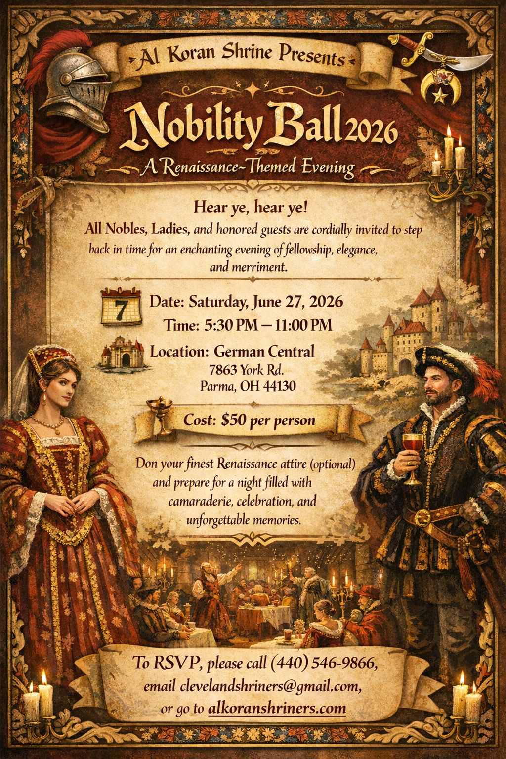 2026 Pote's Ball Flyer